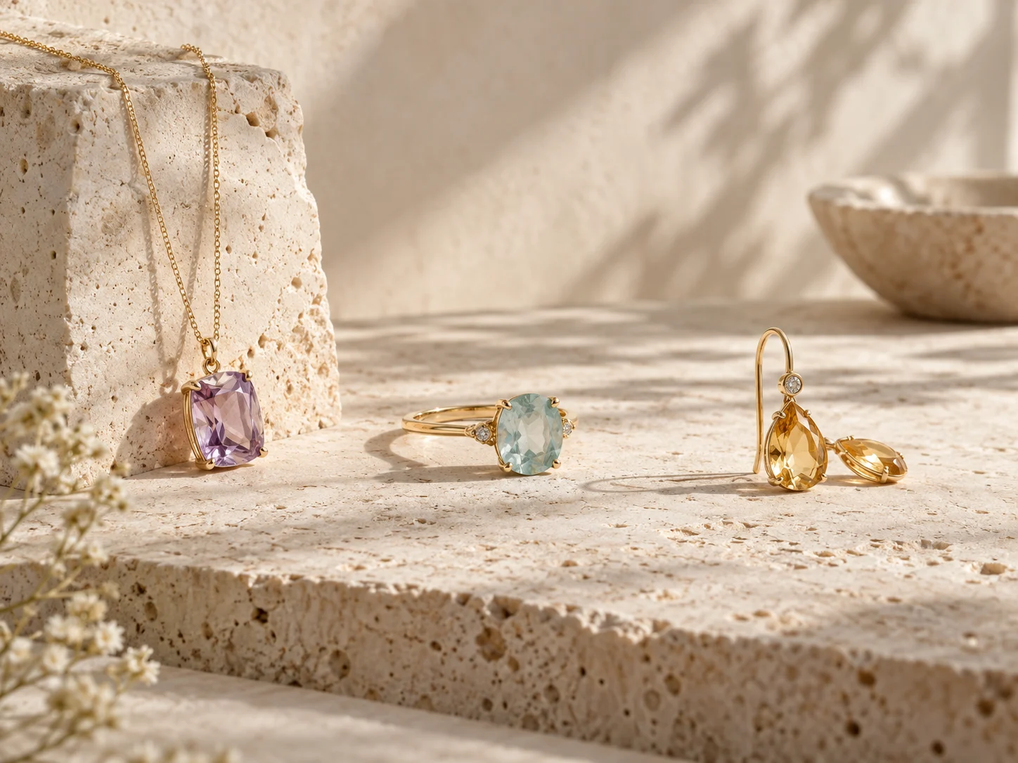 Fragments of Dawn gemstone jewelry